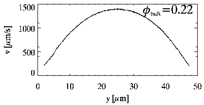 velocity profile graph